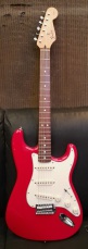 Fender - Stratocaster Squier Series Red München Los Angeles Equipment Rental
