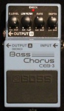 Boss CEB-3 Bass Chorus Backline Rentals Munich Los Angeles Studio Film