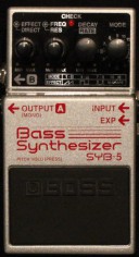 Boss SYB-5 Bass Synthesizer mieten leihen Pedalboard