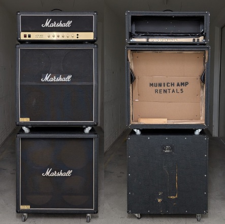 Marshall JCM 800 Dummy Full Stack Theater Prop Empty Head Cab
