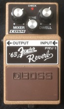 Boss FRV-1 Fender 63er Reverb München Backline Rental