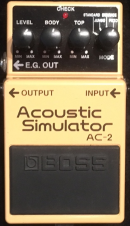 Boss Acoustic Simulator AC-2 Musikinstrumente Ankauf München
